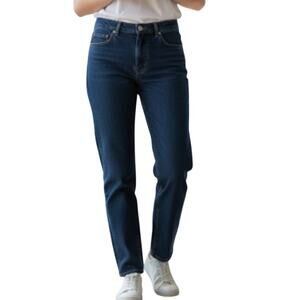 Levis 900 Series Silver Tab Size 14 Blue Denim High Waist Mom Jeans 5 Pocket